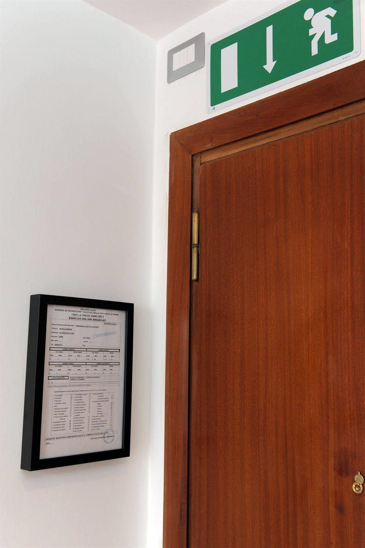 B&B Gregorius Close To St. Peter'S Рим Екстериор снимка